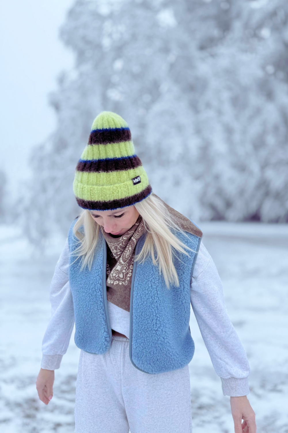 KAMIZELKA CAMINO LODOWY NIEBIESKI