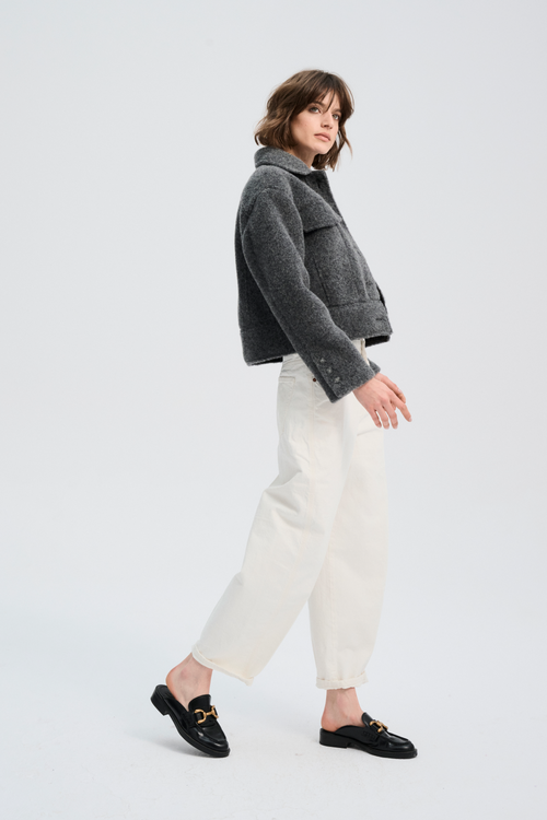 KURTKA WEŁNIANA KATANA KANA GRAFIT