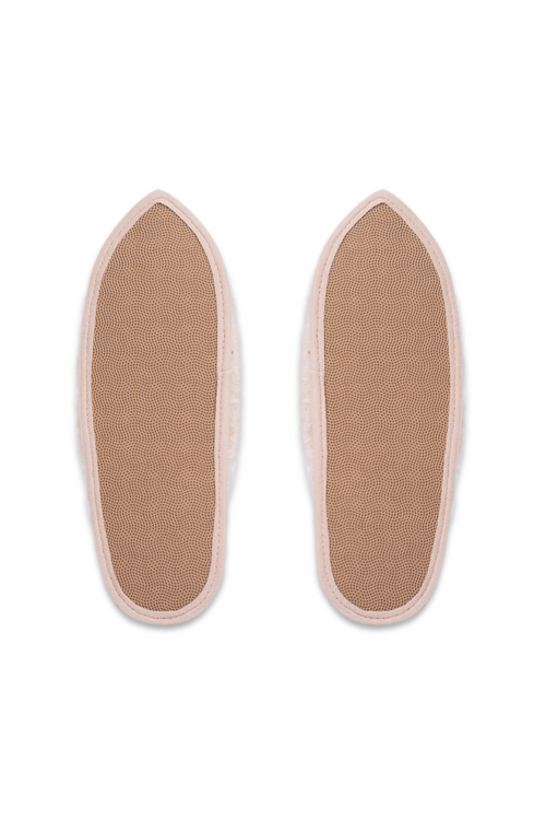 PANTOFLE WEŁNIANE  LU ALABASTER