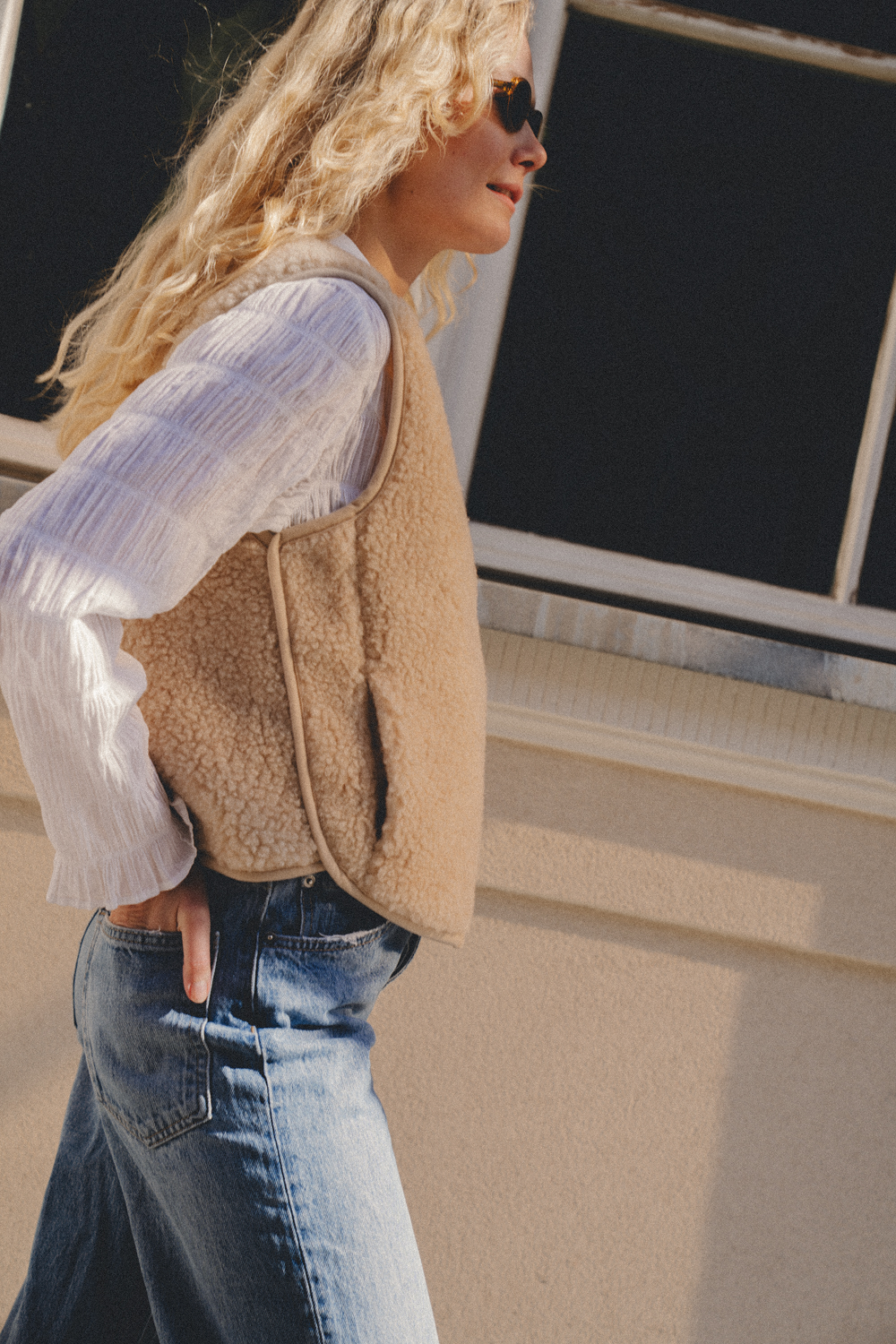 KAMIZELKA MERIN JASNY BEŻ ULTRA LIGHT