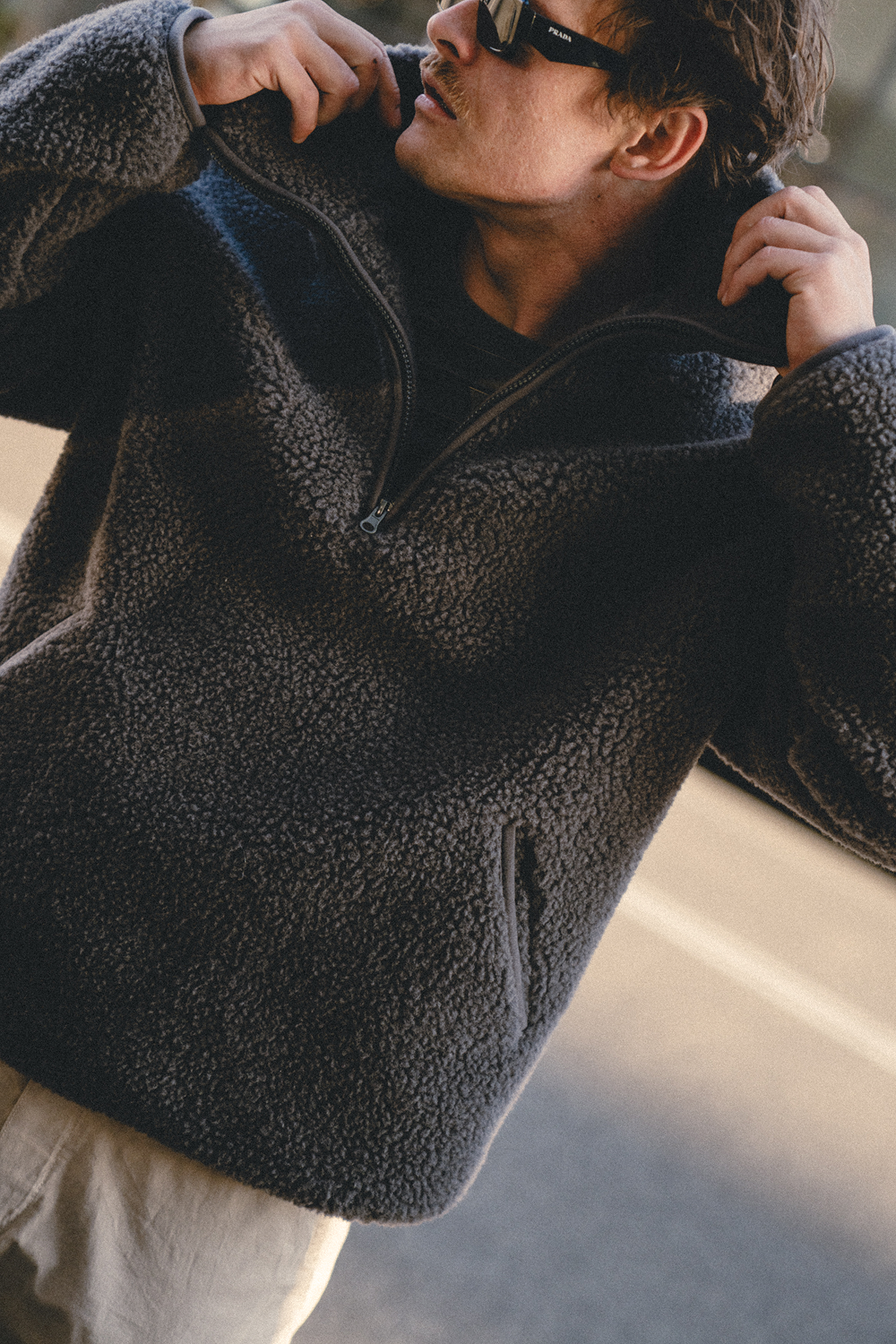 BLUZA MERINO BELS MAN ANTRACYT