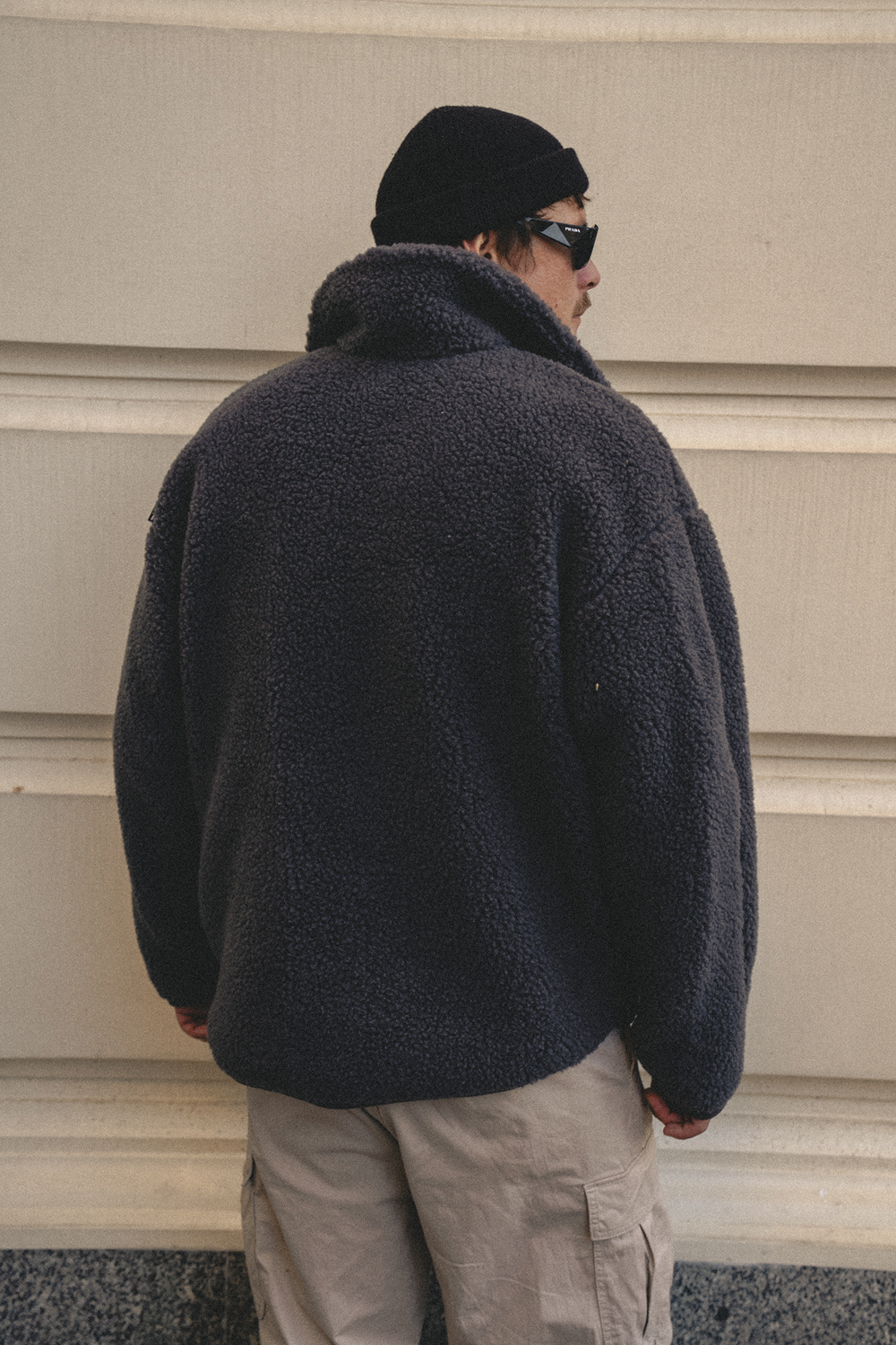 BLUZA MERINO BELS MAN ANTRACYT