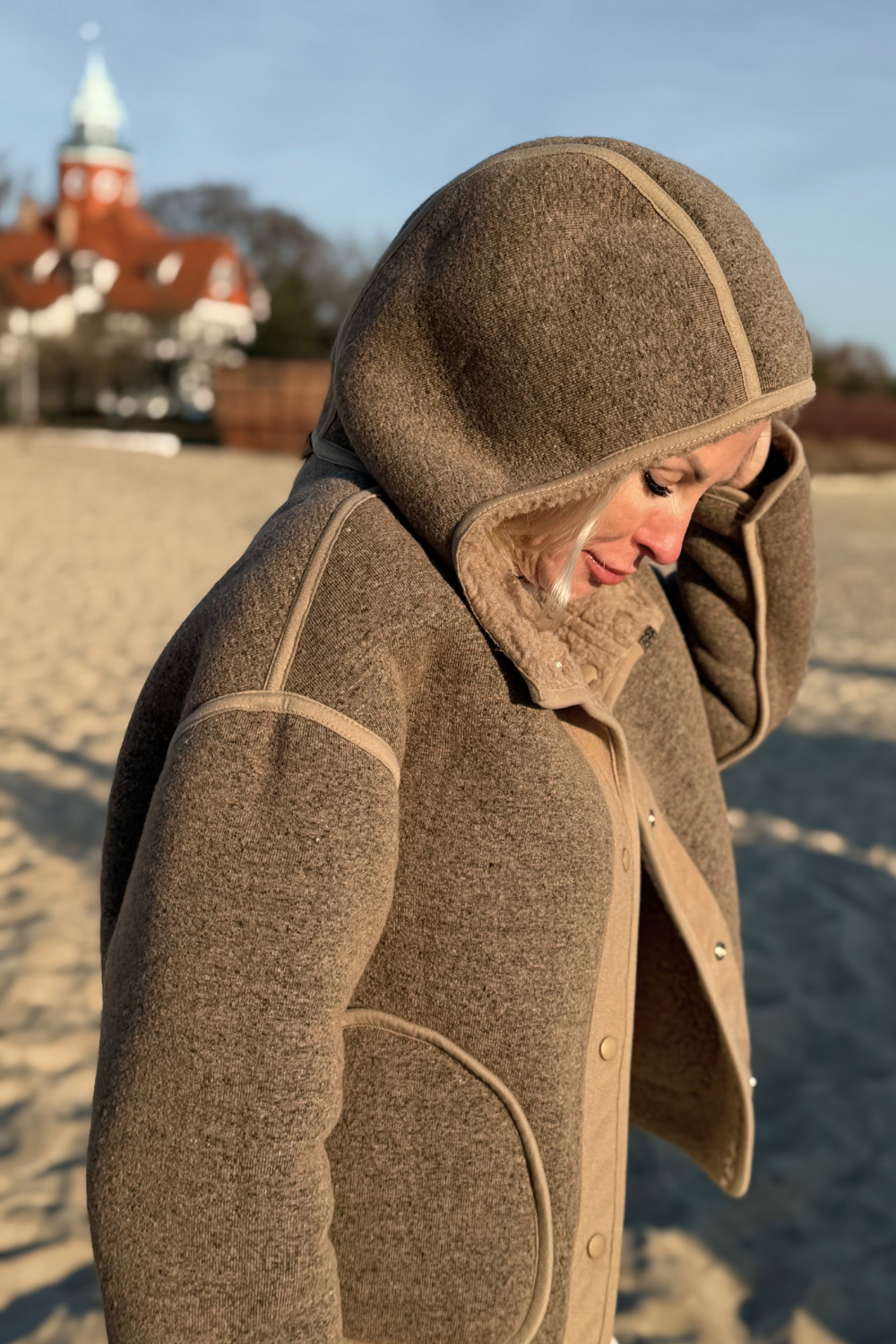 KURTKA DWUSTRONNA MERINO BAS DOUBLE DĘBOWA