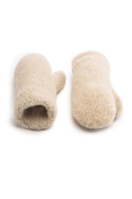 RĘKAWICZKI WEŁNIANE GULLY ULTRA LIGHT PIASKOWY BRĄZ