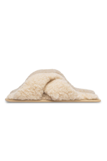 PANTOFLE WEŁNIANE TWENN X BEŻ