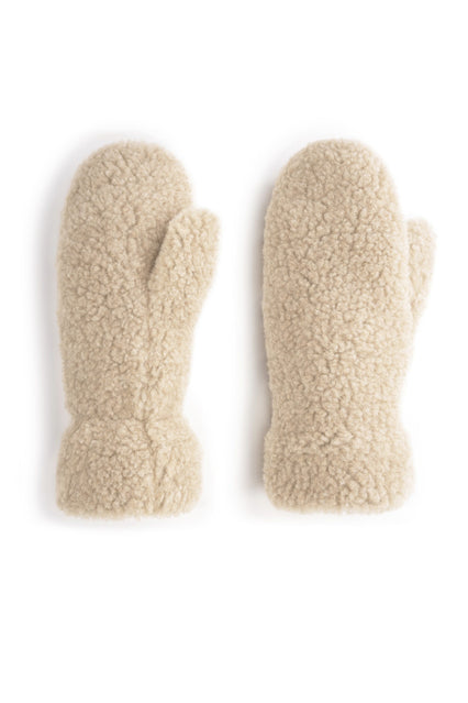 RĘKAWICZKI WEŁNIANE GULLY ULTRA LIGHT PIASKOWY BRĄZ