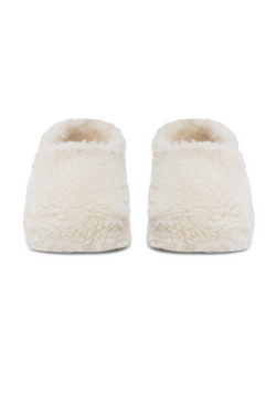 PANTOFLE WEŁNIANE DO KOSTKI SIBERS NATURAL