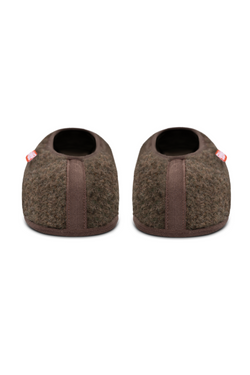 PANTOFLE WEŁNIANE DO KOSTKI BALLES KHAKI