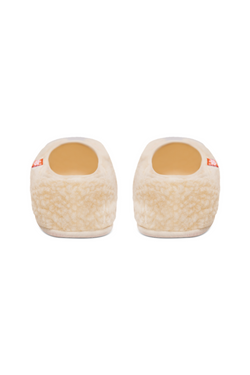 PANTOFLE WEŁNIANE DO KOSTKI BALLES NATURAL