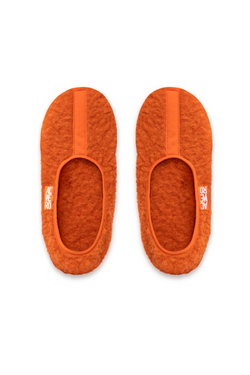 PANTOFLE WEŁNIANE DO KOSTKI BALLES POMARAŃCZ