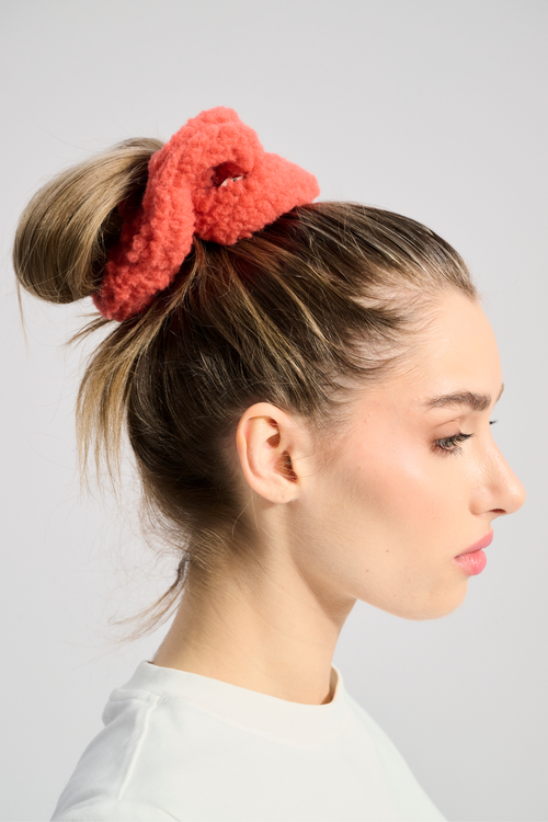 GUMKA WEŁNIANA DO WŁOSÓW FLORA KORAL