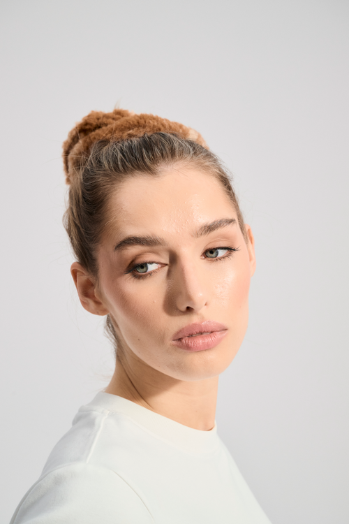 GUMKA WEŁNIANA DO WŁOSÓW FLORA SZKOCKA MORELA