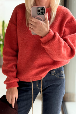 BLUZA KORDER KORAL BOUCLA