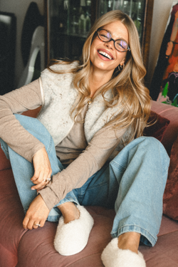 KAMIZELKA LUISE PATTERN KROPKA MULTI BEŻ ULTRA LIGHT