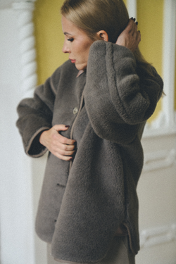 KURTKA MERINO CLOUDER LUX MOUSE