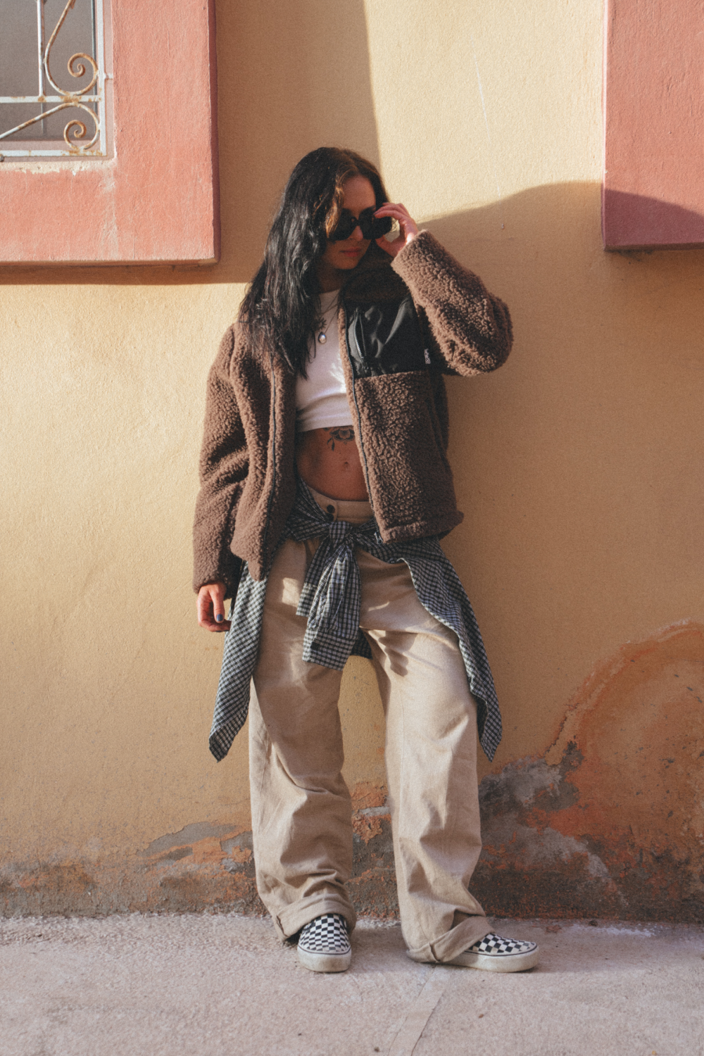 KURTKA SHERPA + CZEKOLADA MARTINI