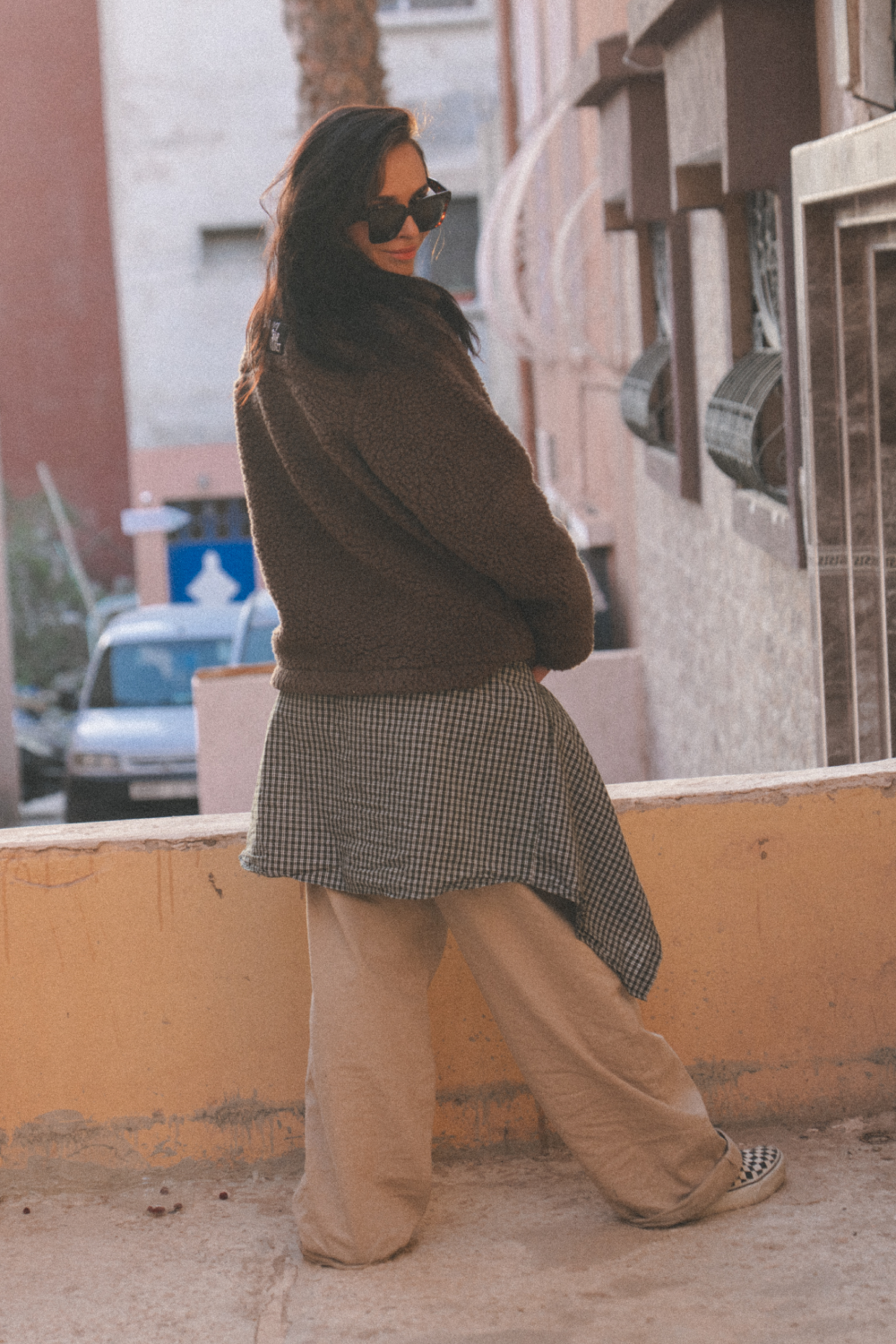 KURTKA SHERPA + CZEKOLADA MARTINI