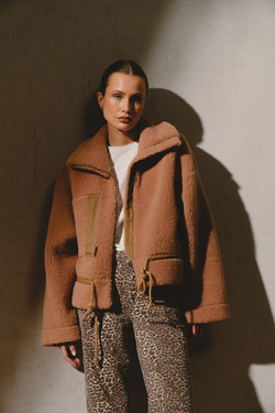 POLAR WEŁNIANY NATTA RUGBY TAN ULTRA LIGHT