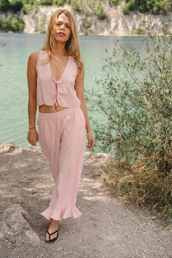 SPODNIE ESPA JASNY RÓŻ