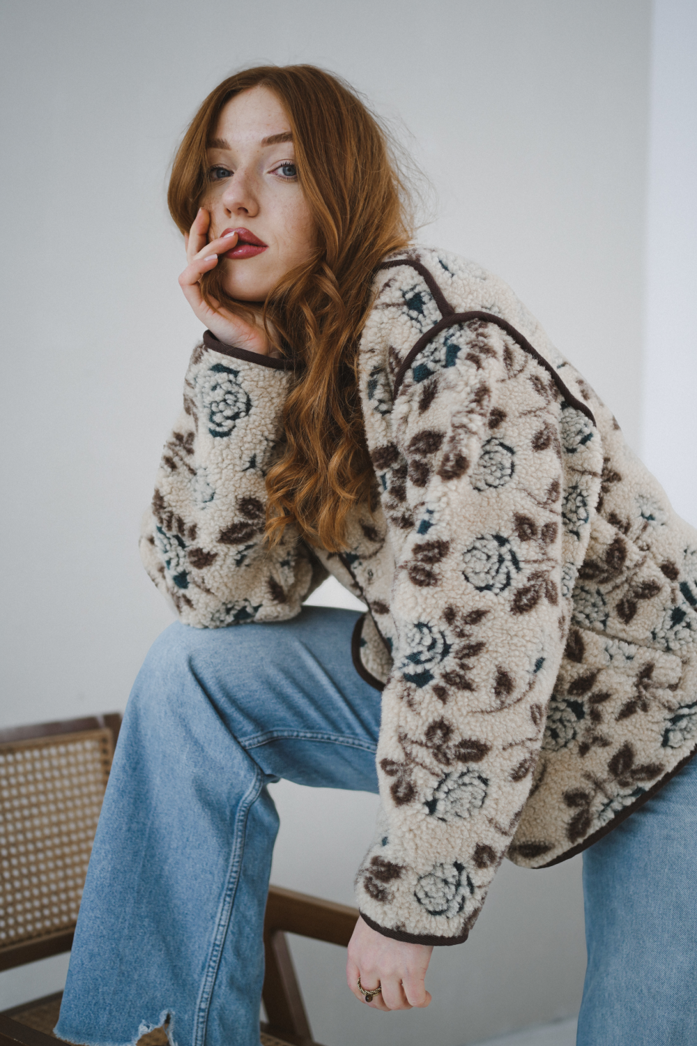 KURTKA CLOUDA OLD ROSE TEAL