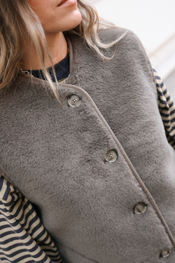 KAMIZELKA MERINO LILA LUX MOUSE
