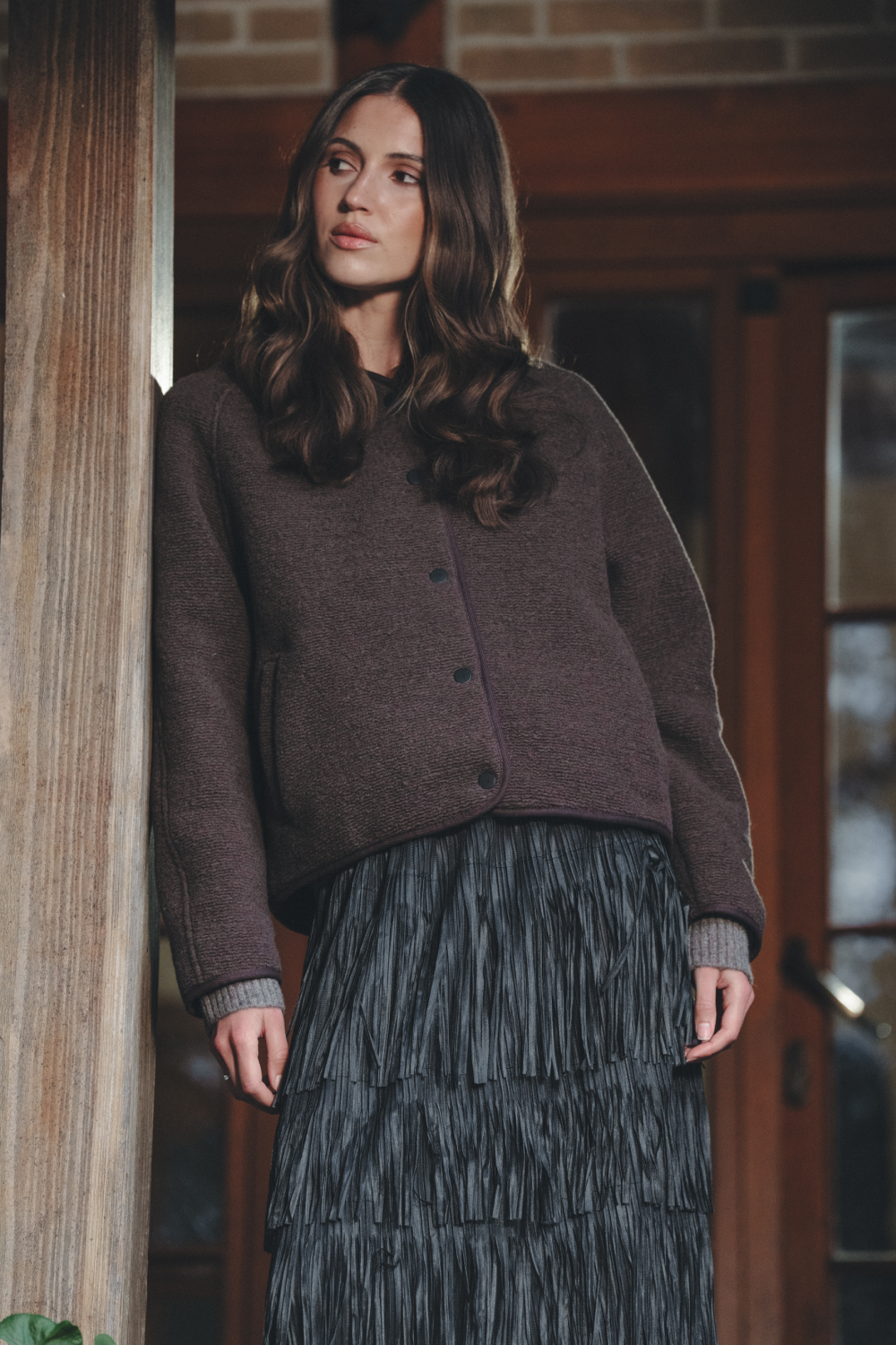 KURTKA COLIA CZEKOLADA