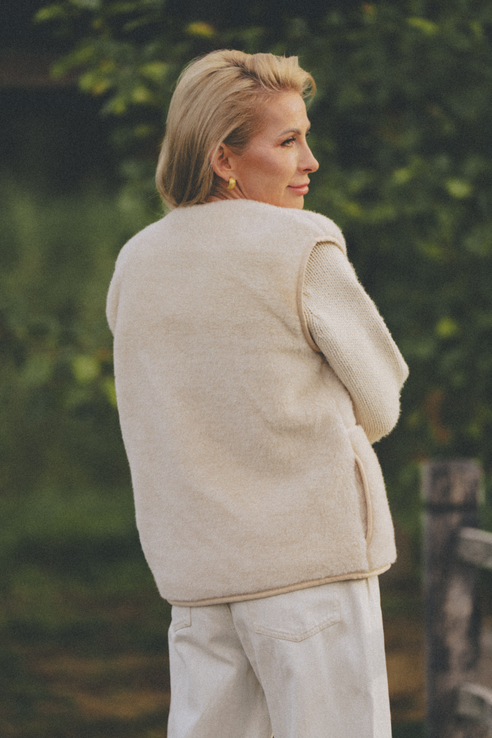 KAMIZELKA MERINO LILA LUX ALABASTER