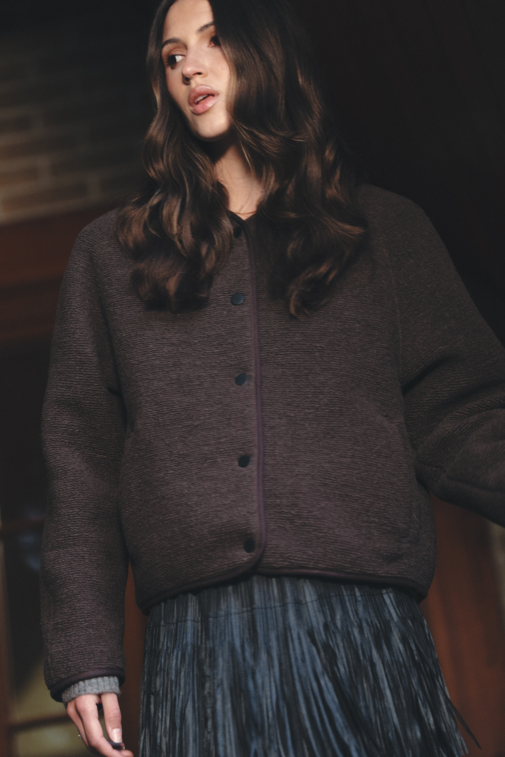 KURTKA COLIA CZEKOLADA