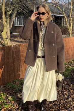 KURTKA CORTINA CZEKOLADA MARTINI