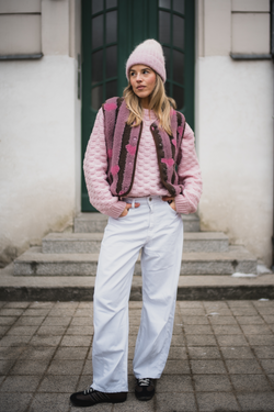 KAMIZELKA TYB L00P STRIPEY HEARTS