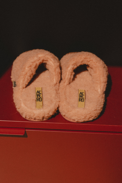 PANTOFLE BASICS RUGBY TAN