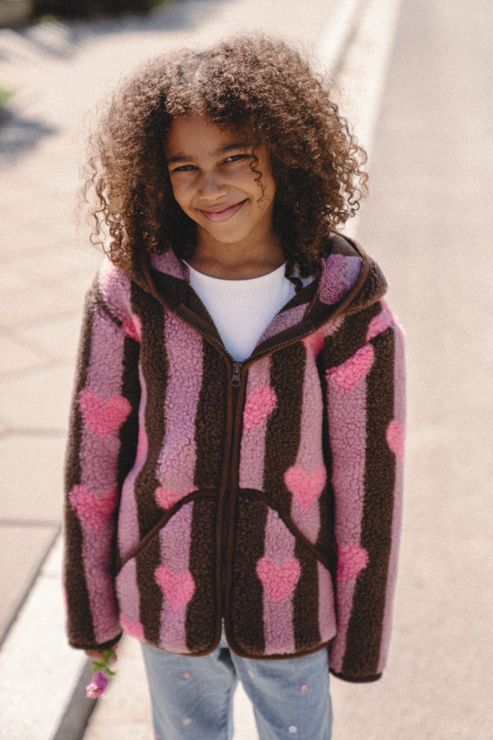 BLUZA ODY JR. STRIPEY HEARTS