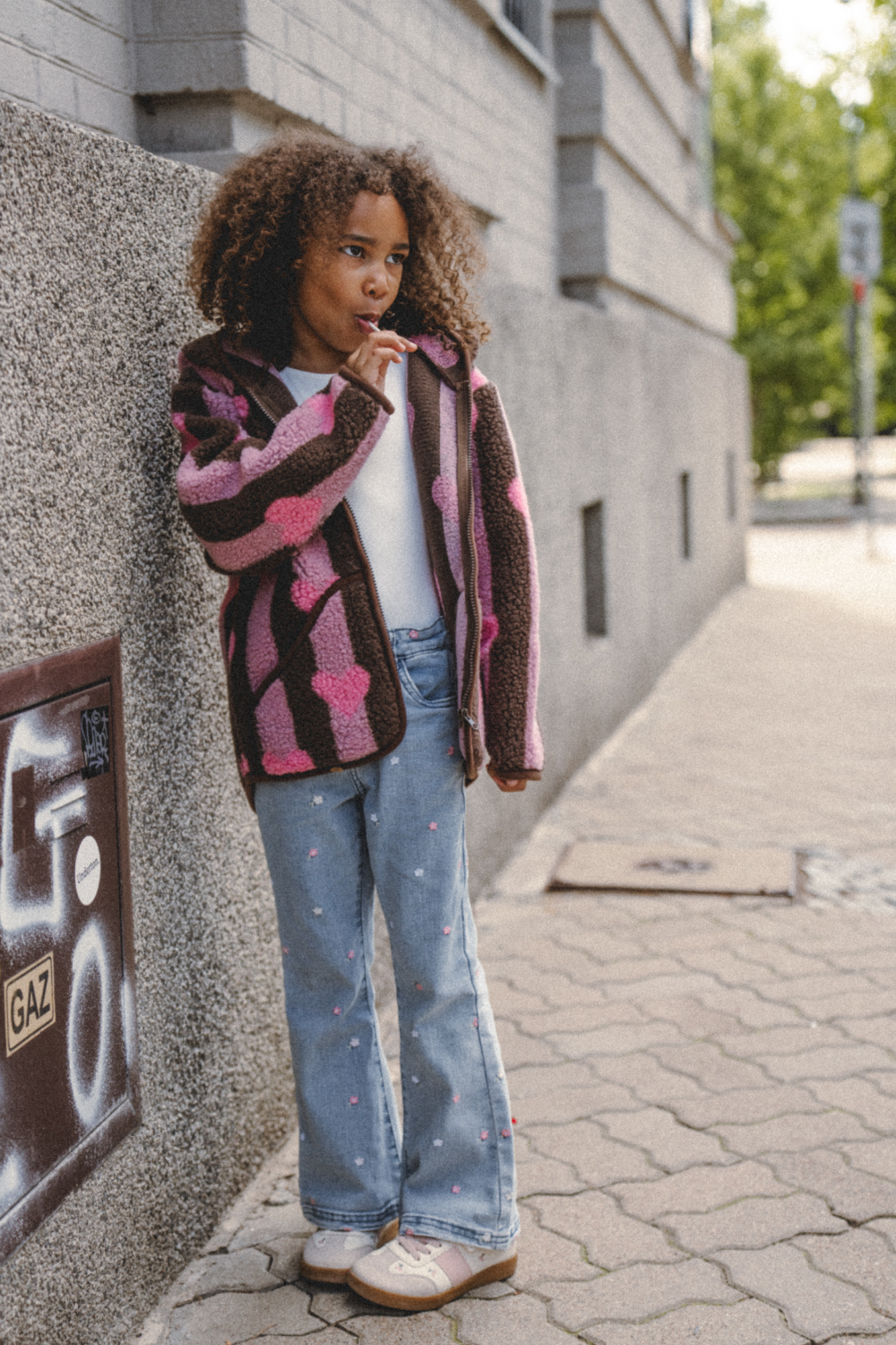 BLUZA ODY JR. STRIPEY HEARTS