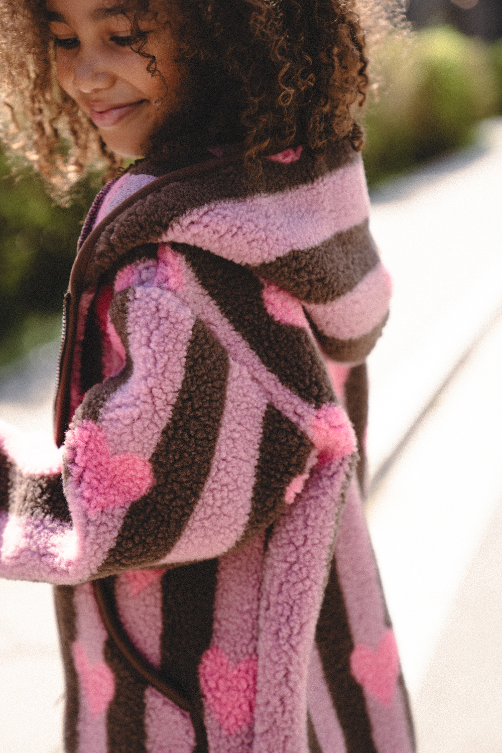 BLUZA ODY JR. STRIPEY HEARTS