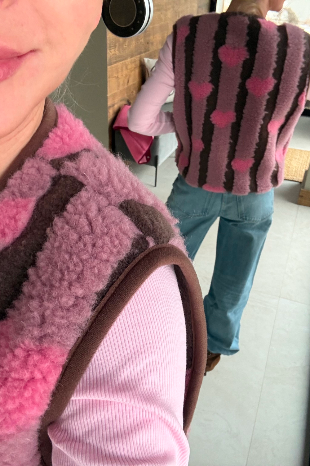 KAMIZELKA POS L00P STRIPEY HEARTS