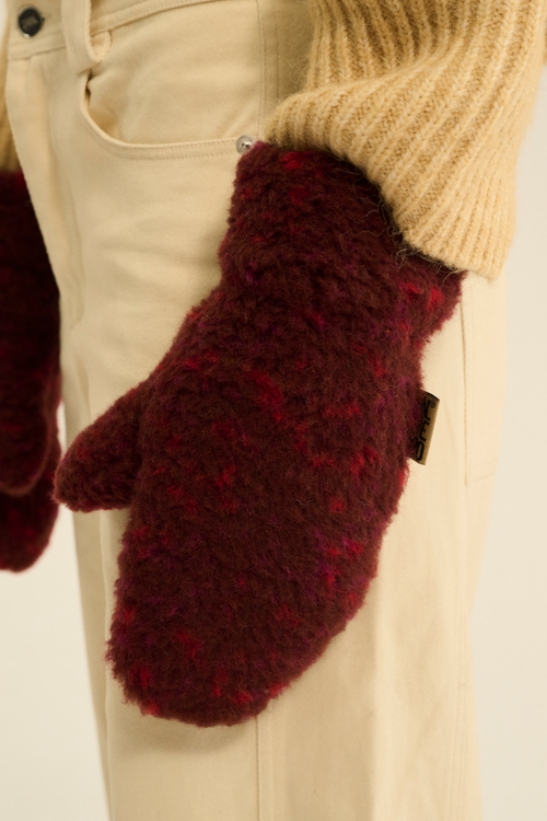 RĘKAWICZKI GULLY ULTRA LIGHT PATTERN KROPKI MULTI CZERWONE