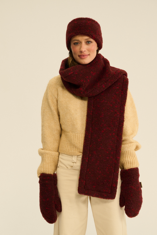 OPASKA VOVO ULTRA LIGHT PATTERN KROPKI MULTI CZERWONE