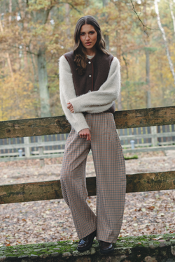 KAMIZELKA TYB CZEKOLADA MARTINI FELTED