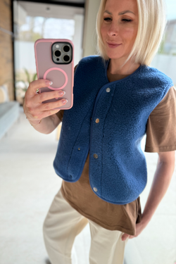 KAMIZELKA TYB MODRY NIEBIESKI ULTRA LIGHT