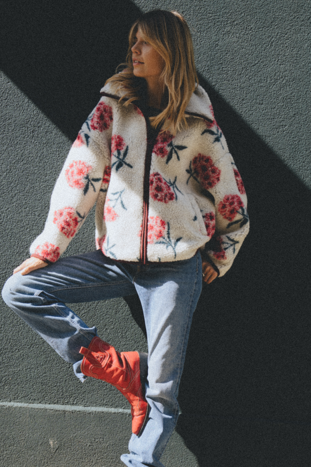 BLUZA BELINS PATTERN PEONY