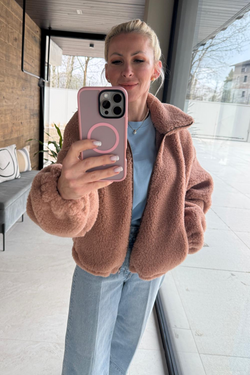 POLAR WEŁNIANY BLANCS RUGBY TAN ULTRA LIGHT