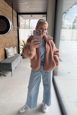 POLAR WEŁNIANY BLANCS RUGBY TAN ULTRA LIGHT