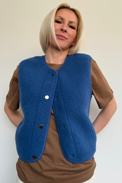 KAMIZELKA TYB MODRY NIEBIESKI ULTRA LIGHT