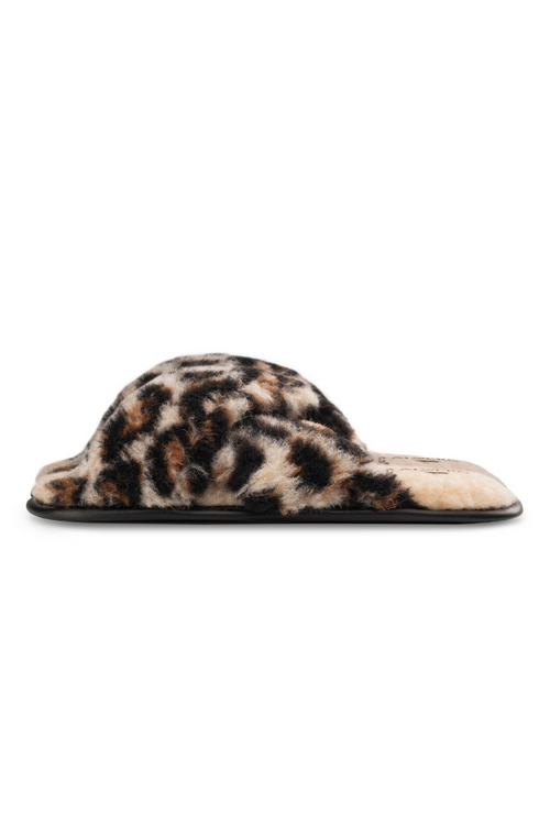 PANTOFLE WEŁNIANE TWENN X LAMPART/BEŻ