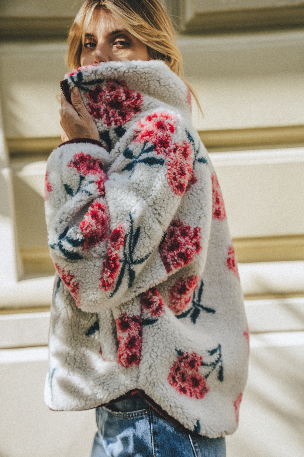BLUZA BELINS PATTERN PEONY