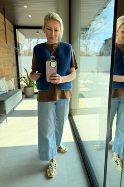 KAMIZELKA POS MODRY NIEBIESKI ULTRA LIGHT