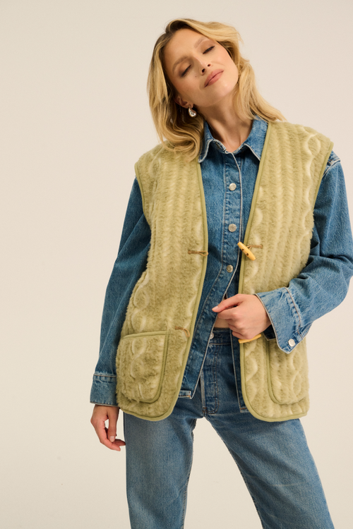 KAMIZELKA ALPEN 4.0 PISTACJA ARAN