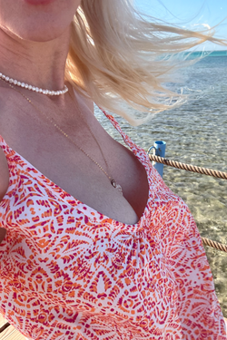 SUKIENKA AMORE POMARAŃCZ WISKOZA