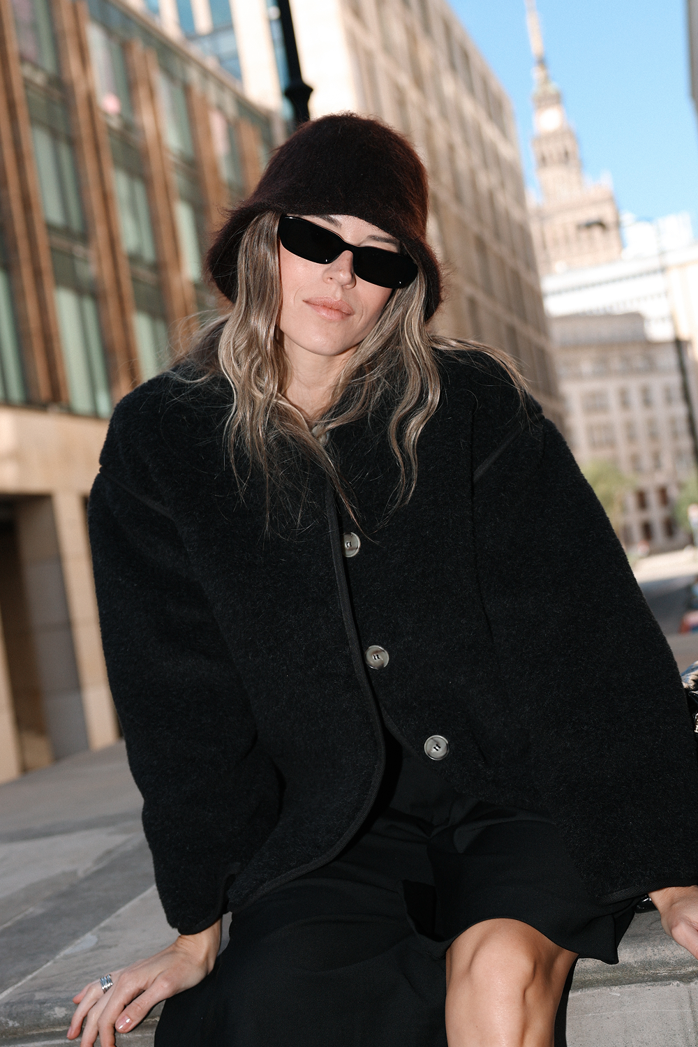 KURTKA MERINO CLOUDER LUX DEEP BLACK