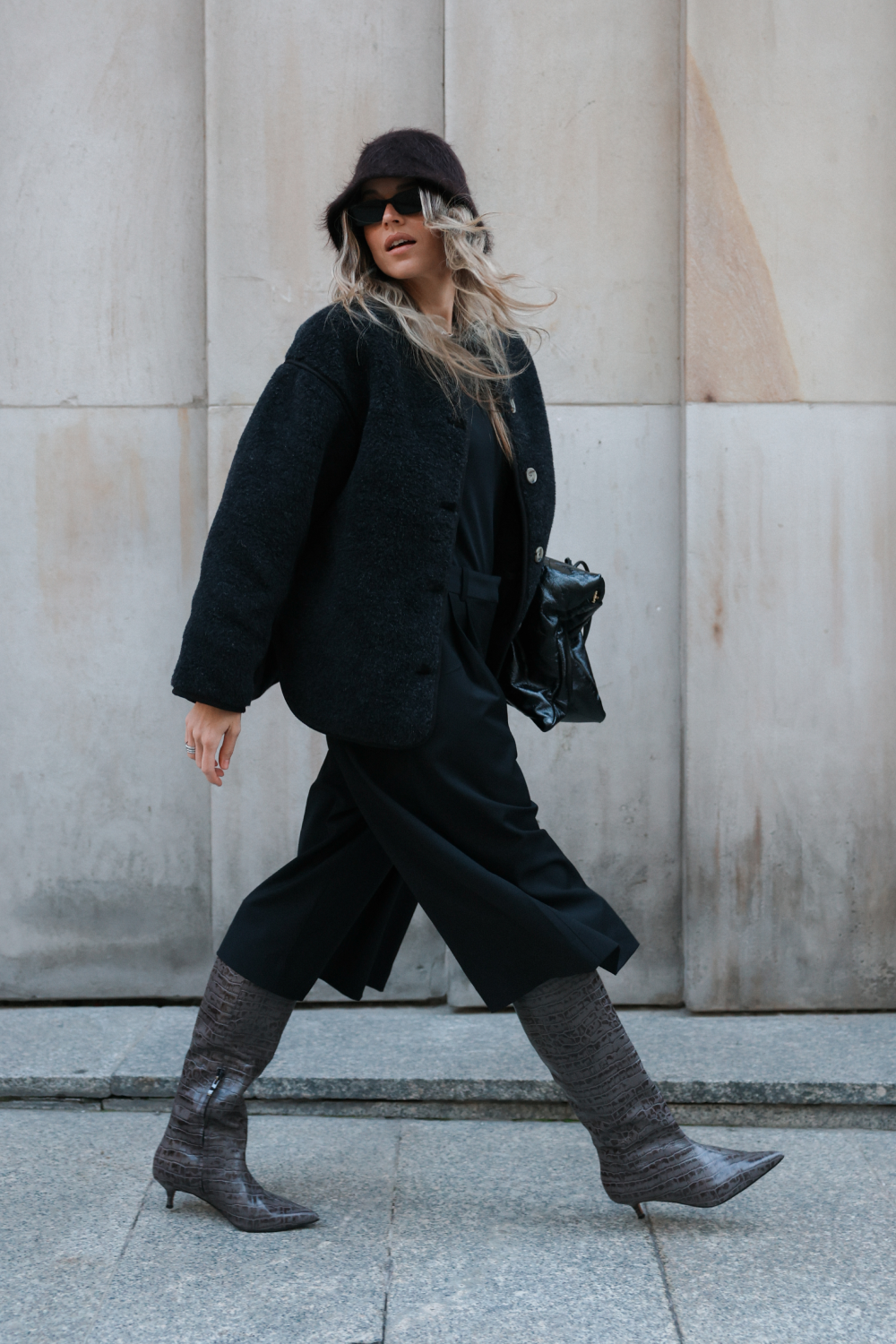 KURTKA MERINO CLOUDER LUX DEEP BLACK